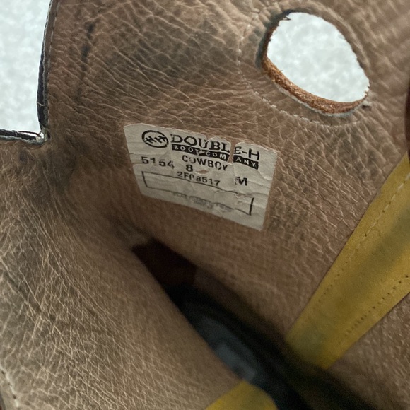 🚨[SOLD] Double H Cowboy Boots - Picture 11 of 12